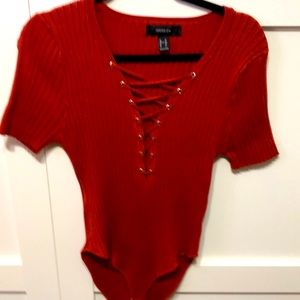 Forever 21 Ribbed Bodysuit Collection